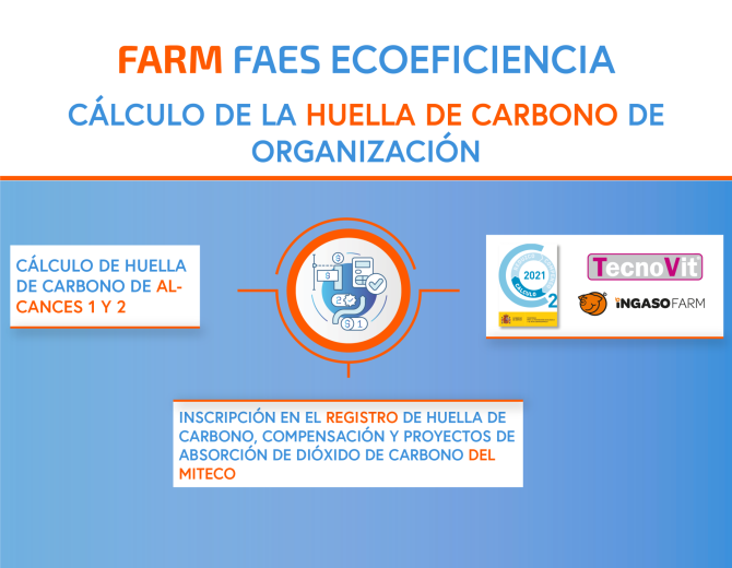 FARM FAES COMPANIES RENEW THE REGISTRATION OF THEIR CARBON FOOTPRINT IN THE MITECO WITH THE 
